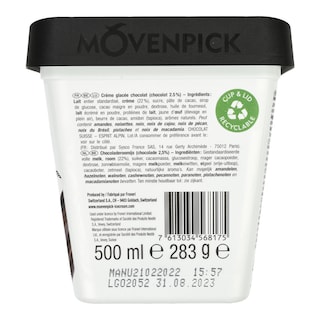 MOVENPICK | Παγωτό Swiss Chocolate 283g