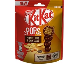 KITKAT | Γκοφρετάκια Pops Φιστίκι Καλαμπόκι & Chia 110gr