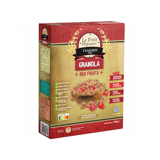 LE PETIT DEJEUNER | Δημητριακά Granola Red Fruits 500g