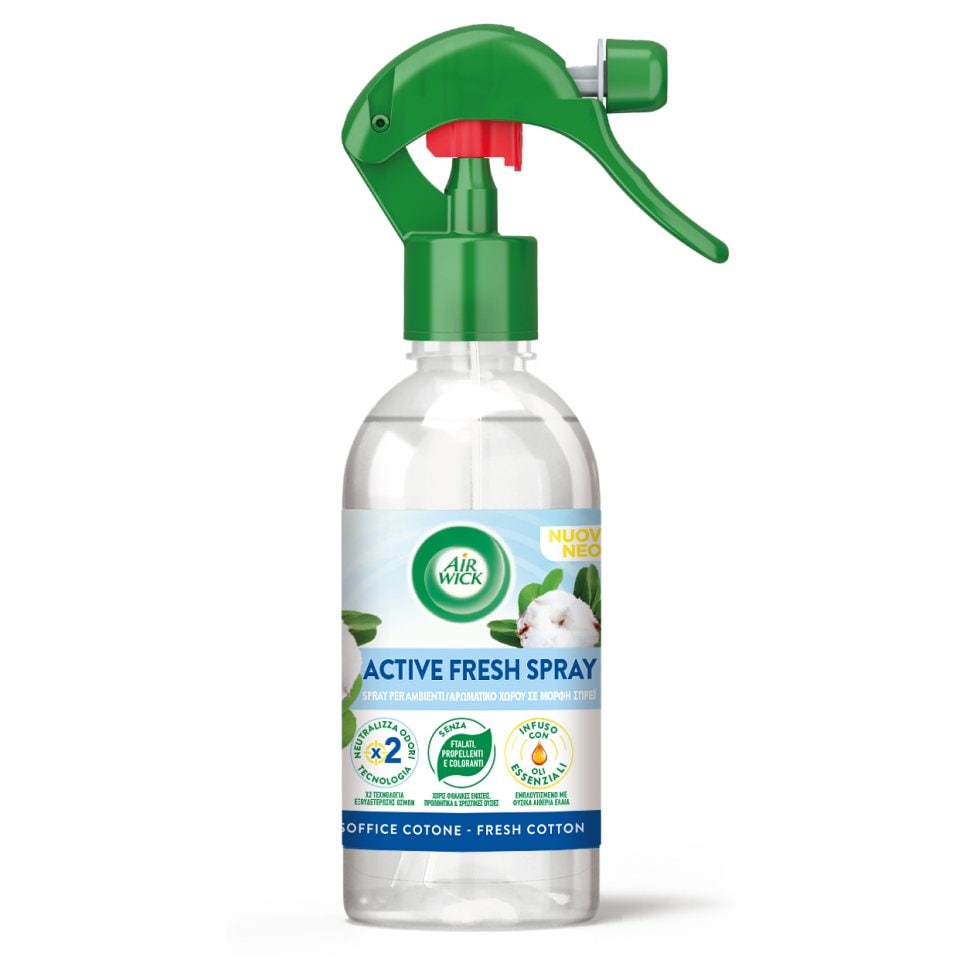 Αρωματικό Active Fresh Spray Fresh Cotton 237ml