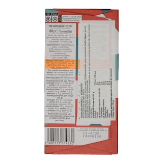 DELICATA | Μαύρη Σοκολάτα Με Ανθό Αλατιού 180gr