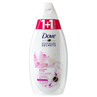 DOVE | DOVE ΒΑΤΗ GLOWING LOTUS 500ML(1+1)