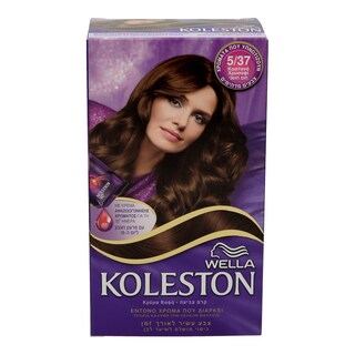 KOLESTON | Βαφή Μαλλιών Καστανό Χρυσαφί 5/37 1 Τεμάχιο