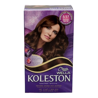 KOLESTON | Βαφή Μαλλιών Καστανό Χρυσαφί 5/37 1 Τεμάχιο
