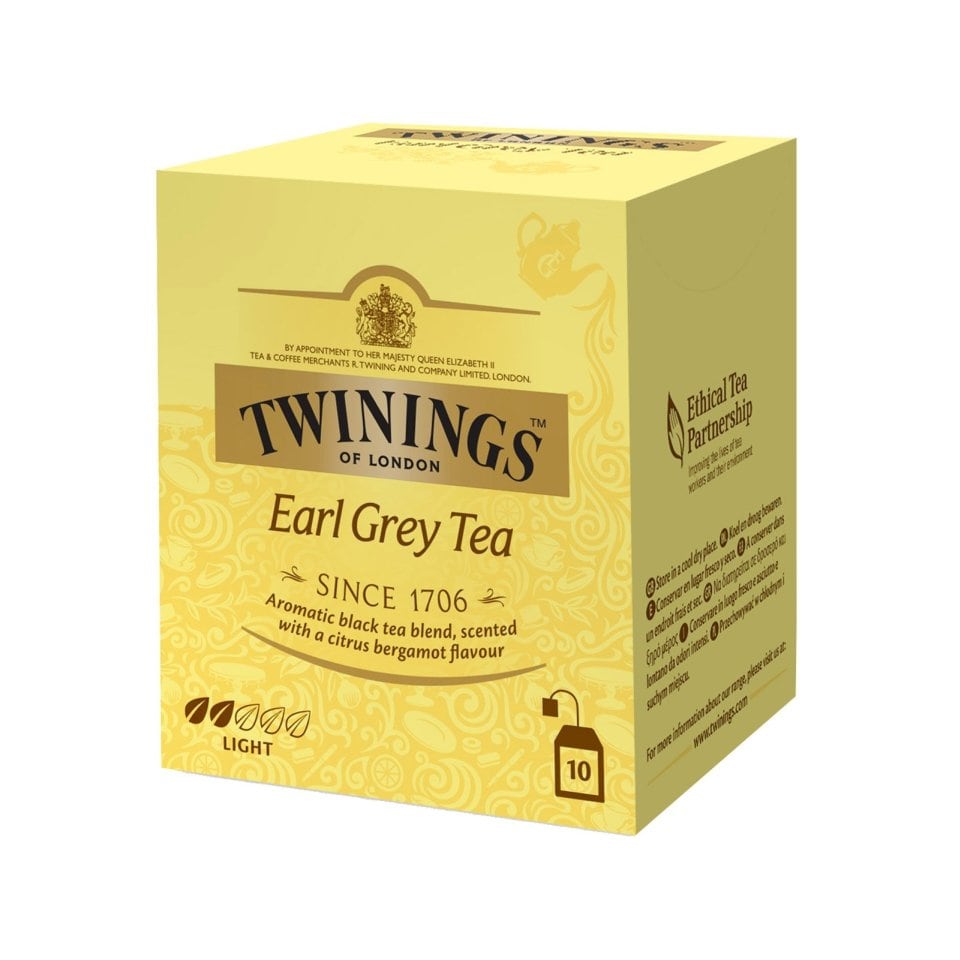 TWININGS Τσάι Μαύρο Earl Grey 10x2g