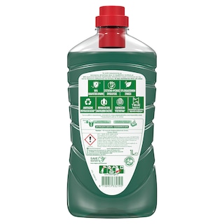 AJAX | Υγρό Καθαρισμού Boost Charcoal & Lime 1lt