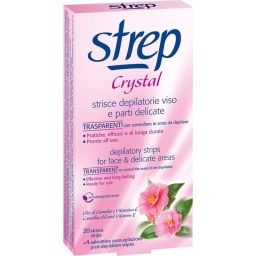STREP | Αποτριχωτικές Ταινίες Προσώπου 20 Τεμάχια