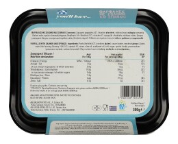 ΑΒ YOU'LL LOVE | ΦΑΡΦΑΛΕΣ ΜΕ ΣΟΛΟΜΟ ΚΑΠΝΙΣΤΟ & ΣΠΑΝΑΚΙ 300 GR