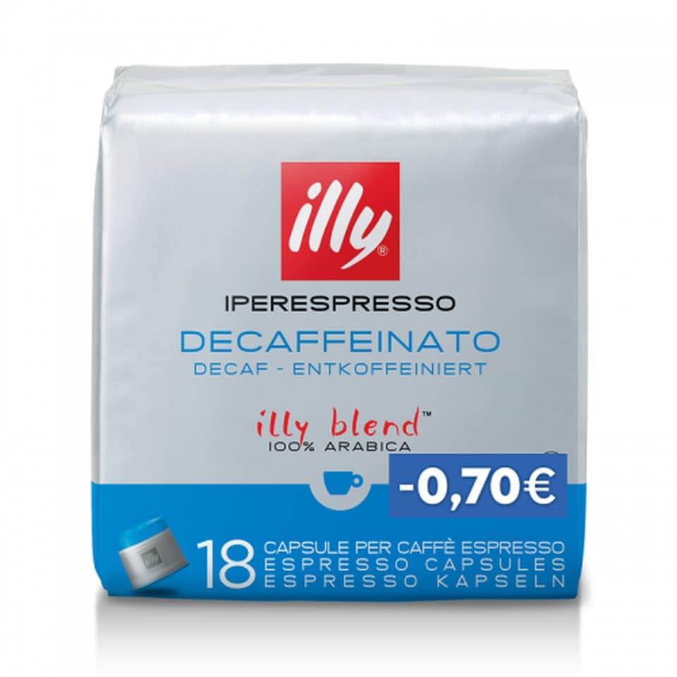 ILLY Κάψουλες Καφέ IperEspresso Decaf 18 Τεμάχια Έκπτ 0.7Ε