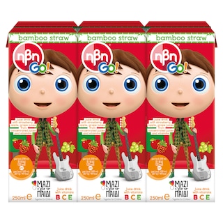 HBH GO | Φρουτοποτό Red 6x250ml