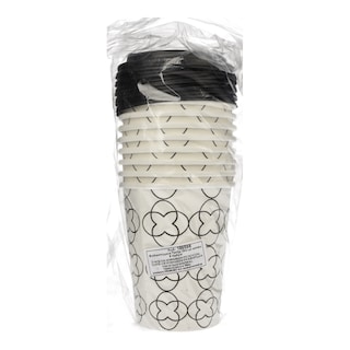 DUNI BIO | Ποτήρια Βιοδιασπώμενα & Καπάκια 8 Τεμάχια