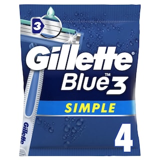 GILLETTE | BLUE SIMPLE 3 1US  1 PC
