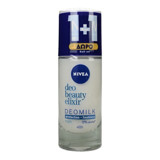 NIVEA | Aποσμητικό Roll On Deomilk Fresh Women 40ml 1+1 Δώρο
