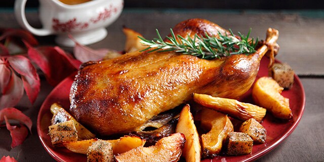 Πάπια με κυδώνια