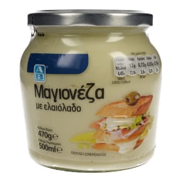 ΑΒ | ΜΑΓΙΟΝΕΖΑ ΜΕ ΕΛΑΙΟΛΑΔΟ 500ML