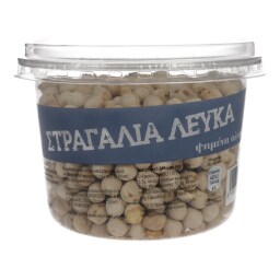 ΑΒ | ΞΗΡΟΙ ΚΑΡΠΟΙ ΣΤΡΑΓΑΛΙ ΛΕΥΚΟ 250 GR