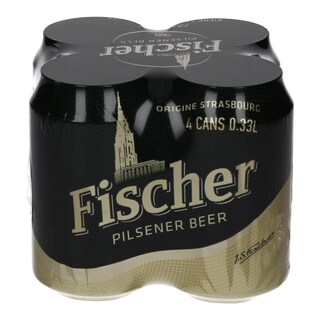 FISCHER | ΜΠYΡΑ ΚΟΥΤΙ 4 X 330 ML
