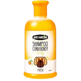 PET NATURA | Σαμπουάν και Conditioner Σκύλων με Ροδάκινο  500 ml