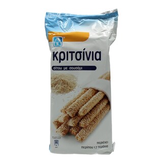 ΑΒ | ΚΡΙΤΣΙΝΙΑ ΣΙΤΟΥ ΜΕ ΣΟΥΣΑΜΙ 300 GR