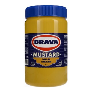 BRAVA | Μουστάρδα Απαλή Βαρελάκι  500 gr