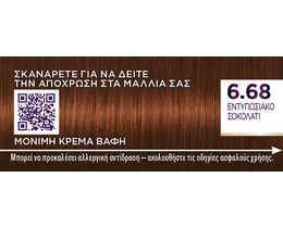 PALETTE | Βαφή Μαλλιών Intensive Color Creme 6.68 Εντυπωσιακό Σοκολατί 1 Τεμ.