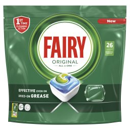 FAIRY | Κάψουλες Πλυντηρίου Πιάτων All in 1 Original 26 Τεμάχια