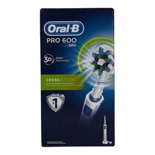ORAL B | Ηλεκτρική Οδοντόβουρτσα Pro 600 Cross Action 1 Τεμάχιο