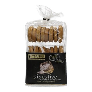 ΤΣΑΝΟΣ | ΚΟΥΛΟΥΡΙΑ ΓΛΥΚΑ DIGESTIVE ΟΛΙΚΗΣ ΑΛΕΣΗΣ 300 GR