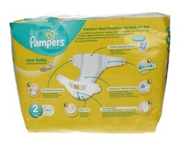 PAMPERS | NEW BABY | ΠΑΝΕΣ ΜΩΡΟΥ MINI 3 - 6 KGR Νο 2 32 ΤΕΜ