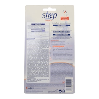 STREP | ΑΠΟΤΡΙΧΩΤΙΚΗ ΚΡΕΜΑ ΣΩΜΑΤΟΣ 200 ML