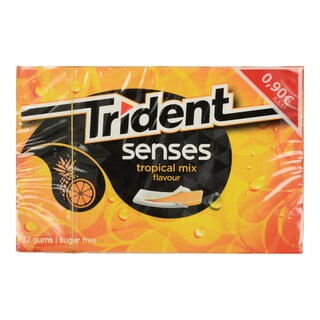 TRIDENT | ΤΣΙΧΛΕΣ SENSES TROPICAL 23 GR