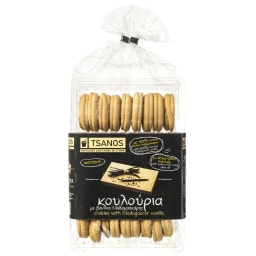 ΤΣΑΝΟΣ | TSANOS COOKIES VANILLA 300 GR