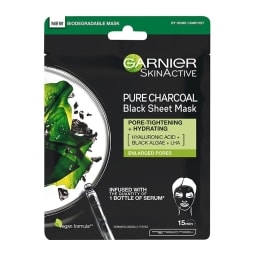 GARNIER | Υφασμάτινη Μάσκα Pure Charcoal Αποτοξίνωσης 28g