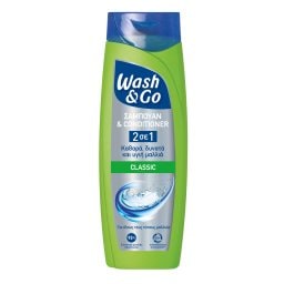 WASH&GO | Σαμπουάν Classic 2σε1 360ml