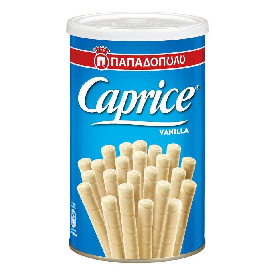 CAPRICE Πουράκια Γκοφρέτα Βανίλια 250g