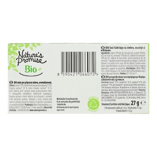 NATURES PROMISE BIO | Αφέψημα Bio με Θυμάρι Ευκάλυπτο και Εχινάκεια 27g