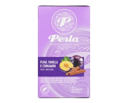 PERLA BEVERAGES | Αφέψημα Βοτάνων Δαμάσκηνο Βανίλια Κανέλα 20x2g