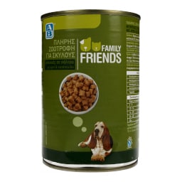 FAMILY FRIENDS | Σκυλοτροφή Αρνί & Κοτόπουλο Κονσέρβα 400gr