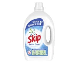 SKIP | Υγρό Πλυντηρίου Ρούχων Active Clean 42 Μεζούρες