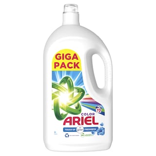 ARIEL | Υγρό Πλυντηρίου Ρούχων Touch of Lenor Color 70 Μεζούρες
