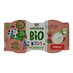 ADVANCE | Γιαούρτι Advance Kids BIO Φράουλα 2X150 gr