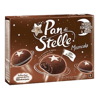 PAN DI STELLE | Μπισκότα Mooncake Γεμιστά Σοκολάτα 210g