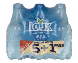 ΛΟΥΞ | ΣΟΔΑ ΦΙΑΛΗ 6 X 330 ML ΠΡΟΣΦΟΡΑ 5 + 1 ΔΩΡΟ