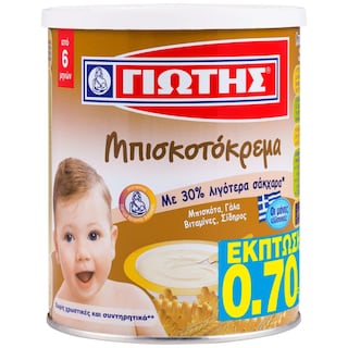 ΓΙΩΤΗΣ | Μπισκοτόκρεμα  300g Έκπτωση 0.70Ε