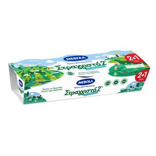 ΜΕΒΓΑΛ | Γιαούρτι Στραγγιστό Ελαφρύ 3x170g 2+1 Δώρο