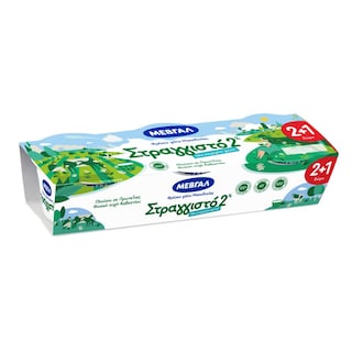 ΜΕΒΓΑΛ | Γιαούρτι Στραγγιστό Ελαφρύ 3x170g 2+1 Δώρο
