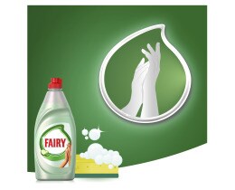 FAIRY | ΥΓΡΟ ΠΙΑΤΩΝ ΜΕ ΑΛΟΗ & ΑΓΓΟΥΡΙ 654 ML