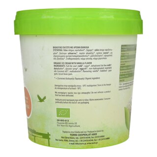 TORRE | Παγωτό Βανίλια Βιολογικό 1lt