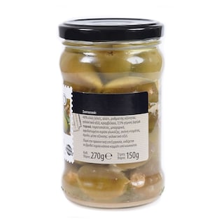 ALMITO | Ελιές Πράσινες Γεμιστές με Κρέμα Τυριών 150gr