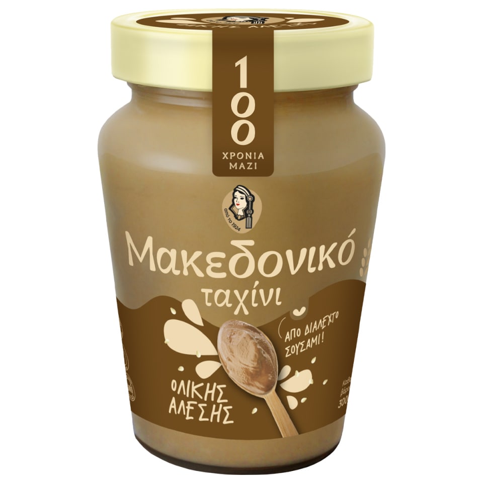 ΜΑΚΕΔΟΝΙΚΟΣ Ταχίνι Ολικής Άλεσης 300 gr